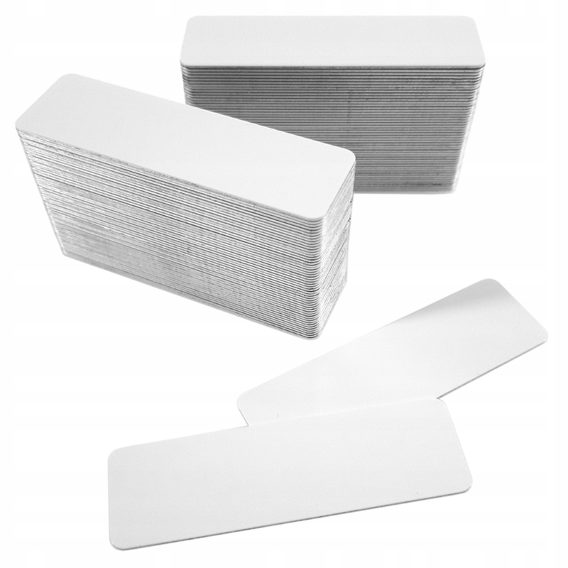 

Tabliczka do sublimacji 15 x 50 mm 100 sztuk Bk