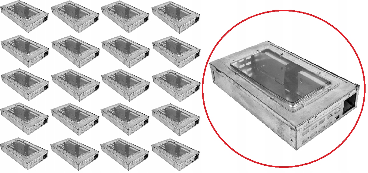 

Myszołapka żywołapka pułapka metalowa na myszy x20