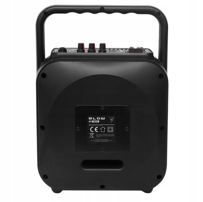 GŁOŚNIK BLUETOOTH RADIO FM BOOMBOX USB MP3 KARAOKE Sterowanie pilot bezprzewodowy