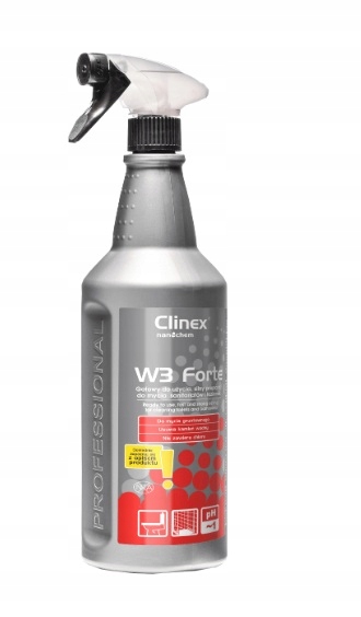 

Clinex W3 Forte 1L Mocny płyn do mycia łazienek