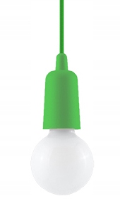 

Lampa Wisząca Diego 1 Zielona Oprawa Dziecięca Led