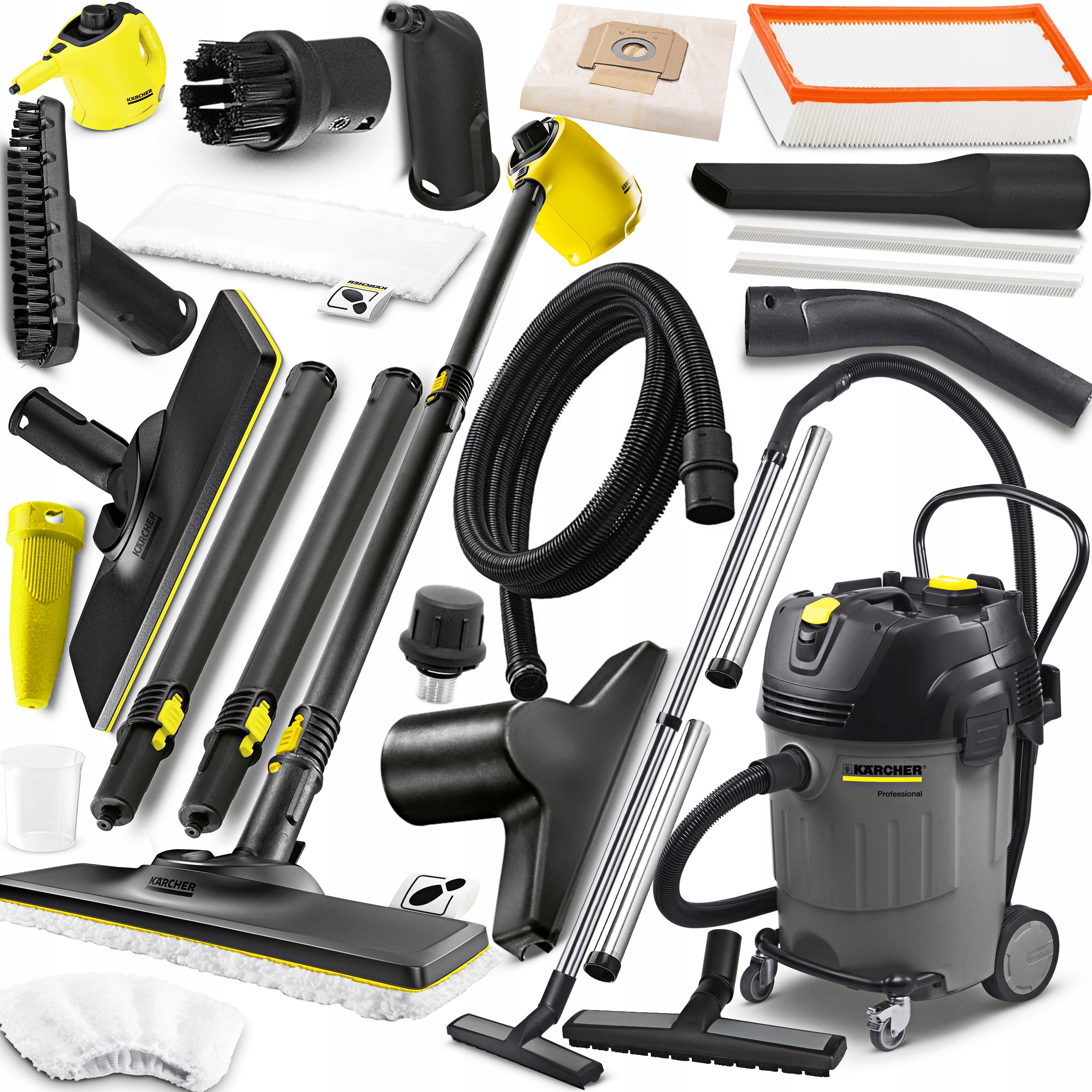 

Karcher Nt 65/2AP ODKURZACZ+SC1 Ef Parownica+ssawk