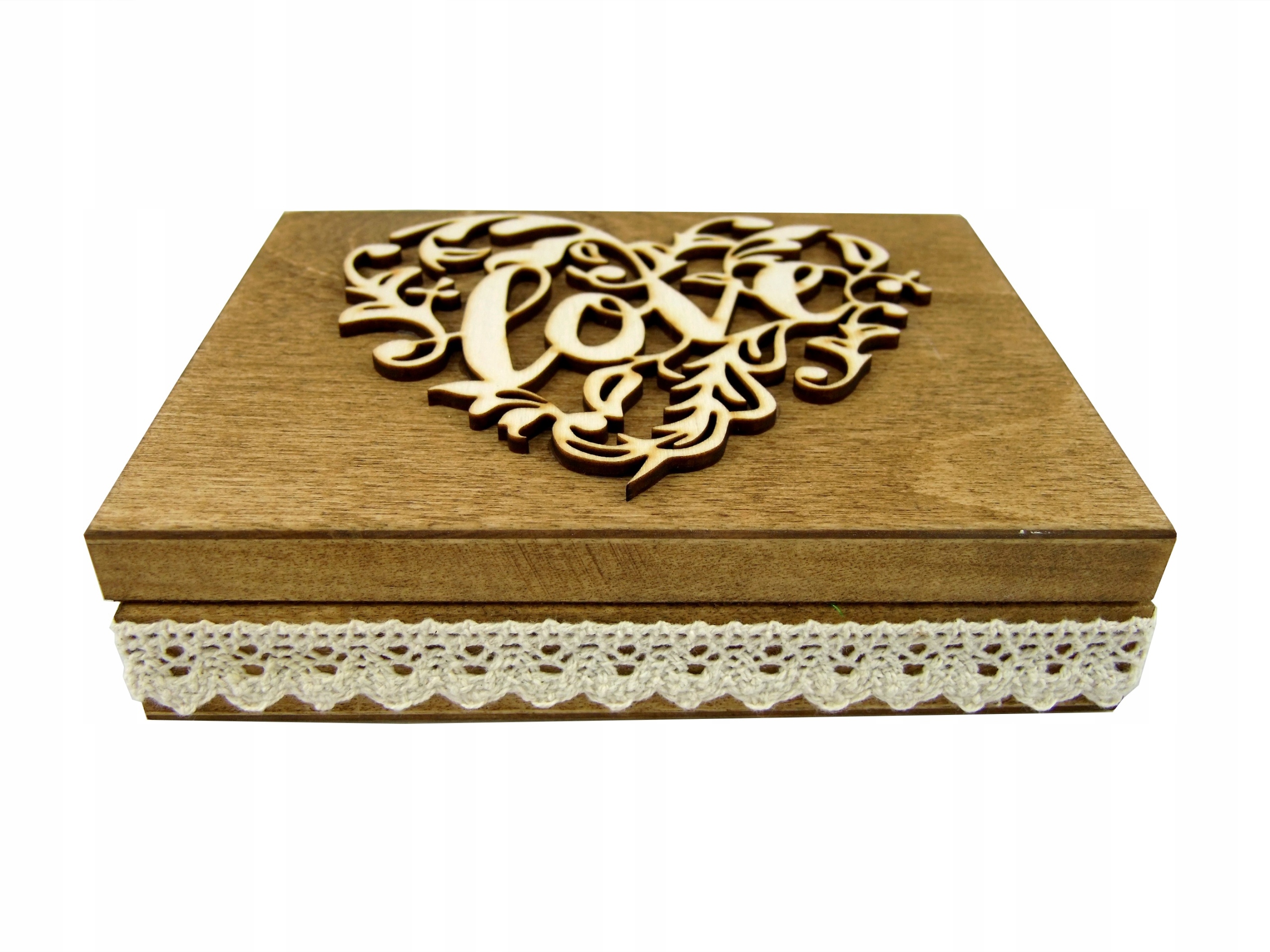 Komplet Na Koperty Obrączki Księga Gości Koronka Płeć uniseks