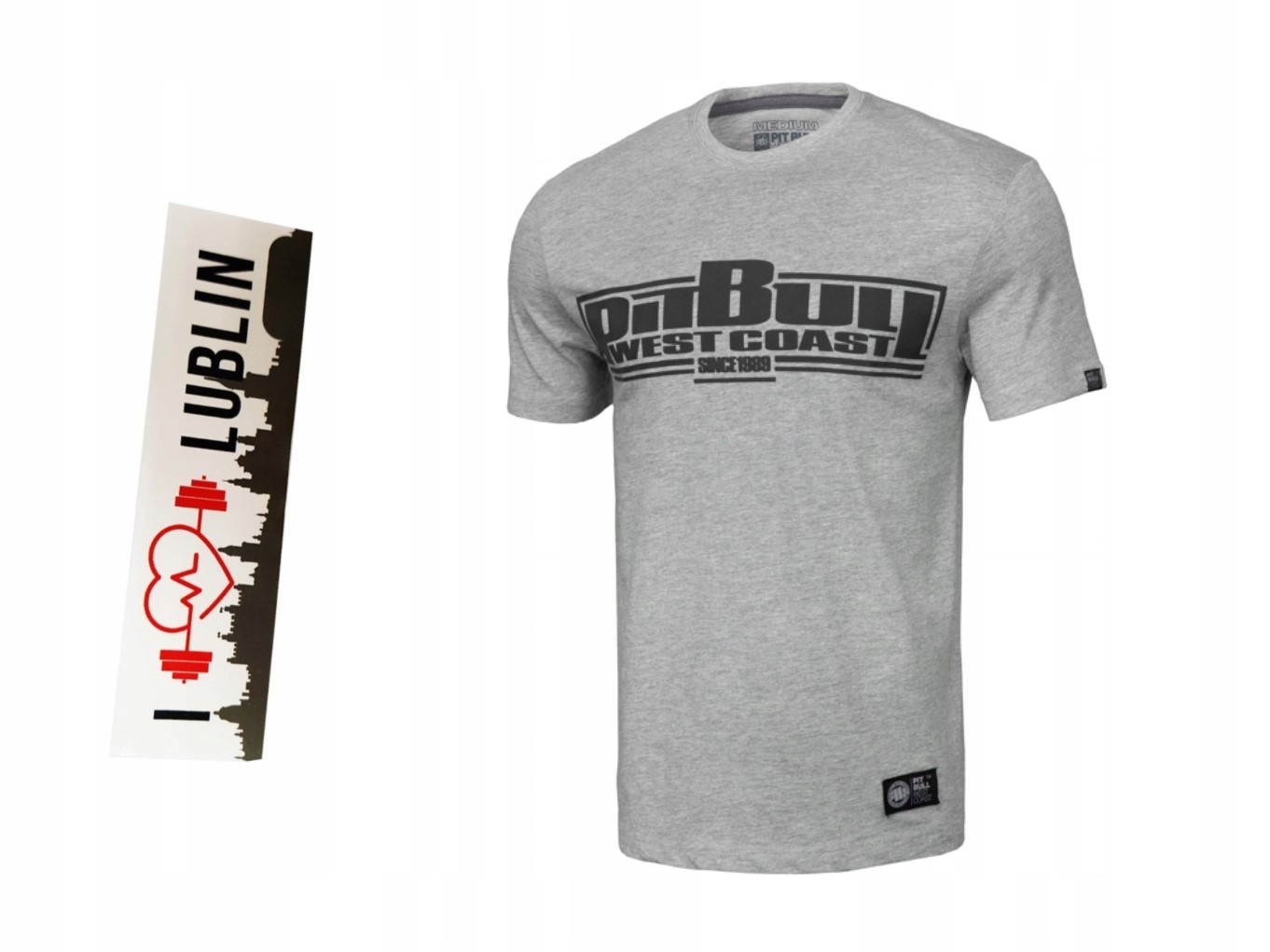 

Pit Bull T-Shirt Classic Boxing Grey Koszulka