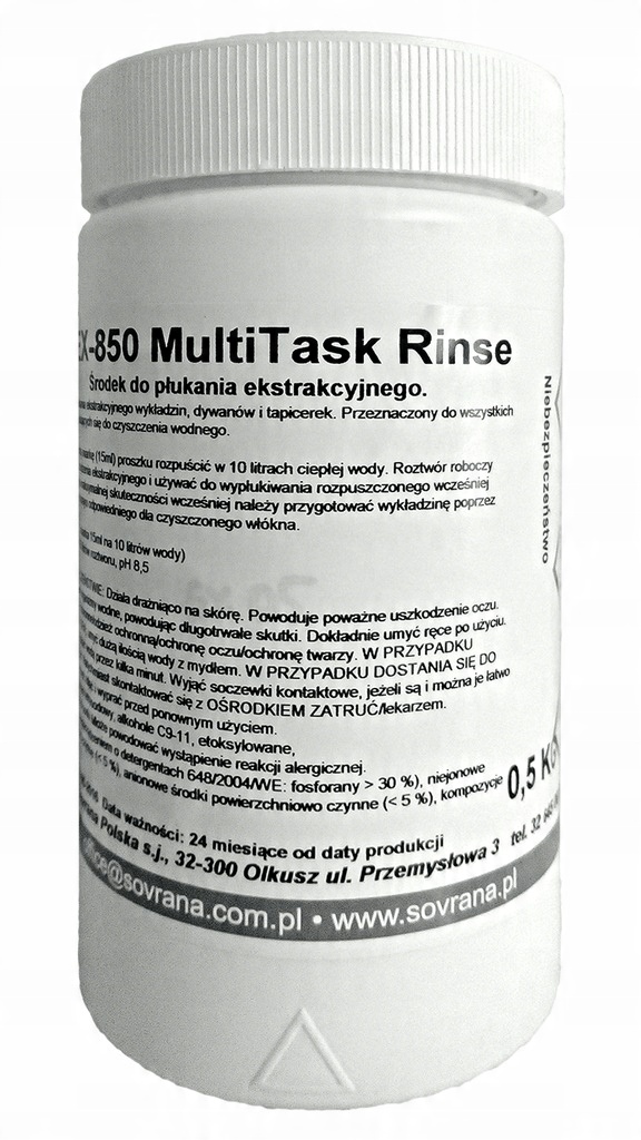

Tersus Ex850 płukanie ekstrakcyjne 500g