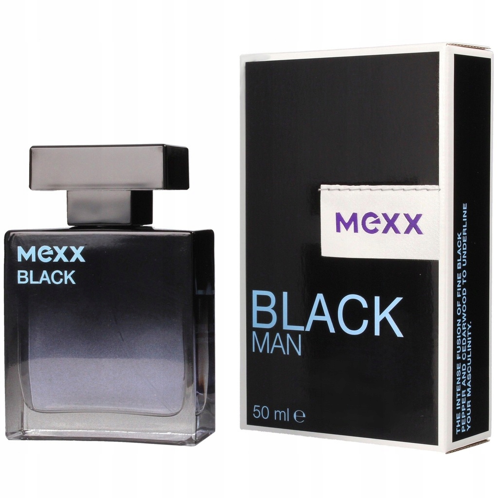 

Mexx Black Man Męski Zapach 50ml Produkt Folia