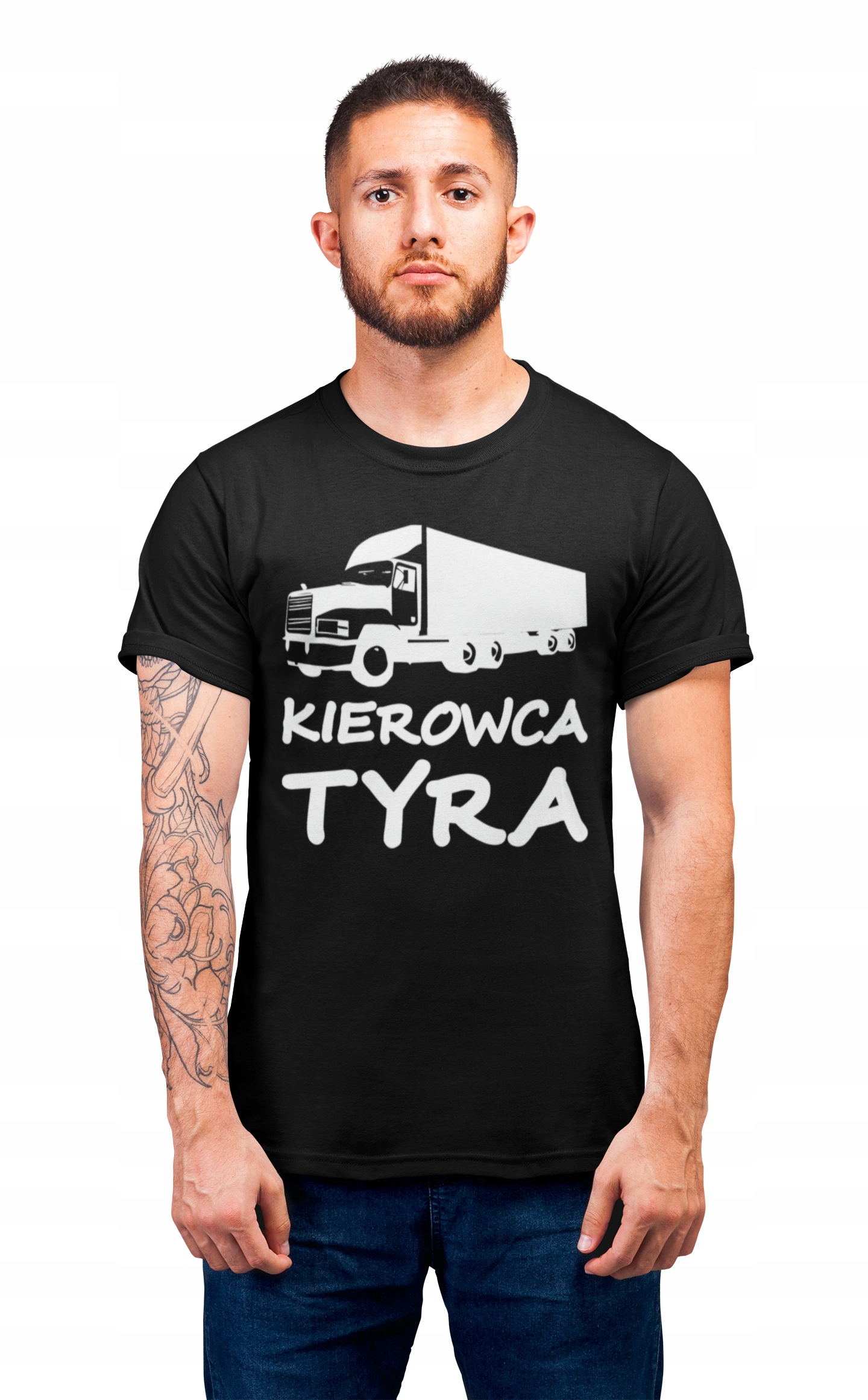 

Śmieszny Tshirt Bluzka Prezent Dla Kierowcy Tira