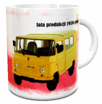 

Kubek z nadrukiem kultowe ciężarówki Prl - Żuk A07