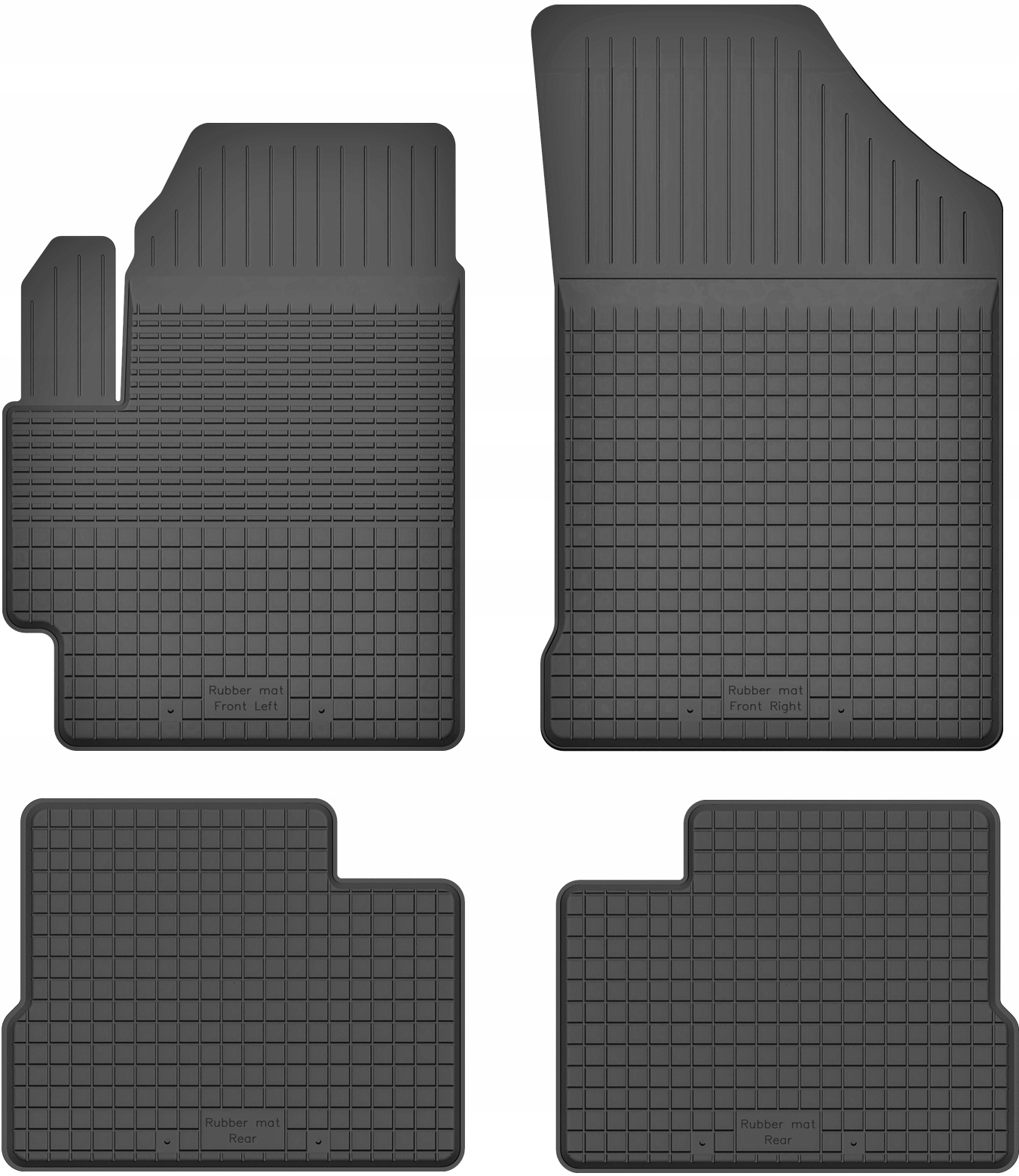 

Dywaniki gumowe korytkowe do Mazda 6 II 2 Gh 08-12