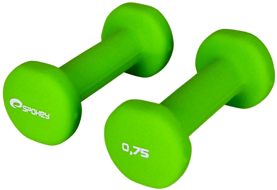 

Spokey Zestaw Hantli Hantle Winylowe 2x 0,75 kg