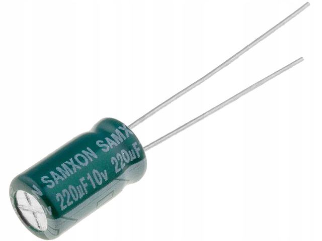 

GF220/10 Kondensator 220uF 10V 6.3x11mm E8100