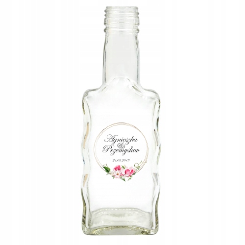 

Buteleczka Weselna Z Nadrukiem Uv 200ML - 10 Szt