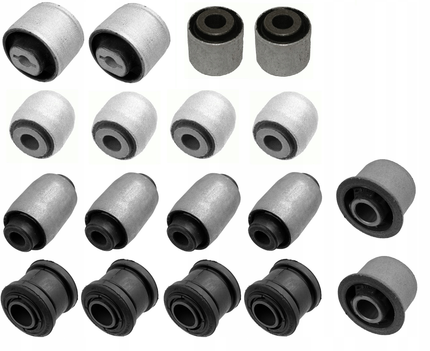 TULEJE WAHACZA TYŁ VOLVO S60 V70 S80 KPL LEMF+FEBI