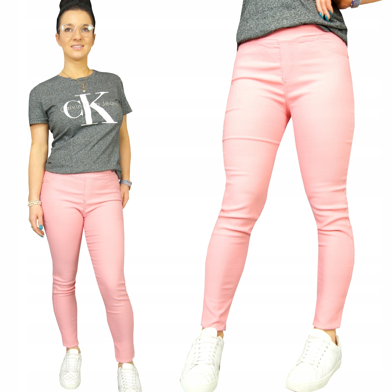 

Modne Spodnie legginsy Diamond Damskie Kolory, S