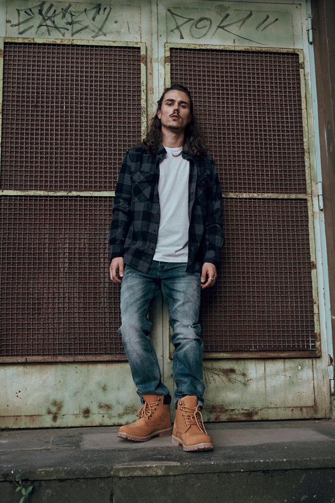 Koszula Brandit Checkshirt black/grey L Marka Brandit