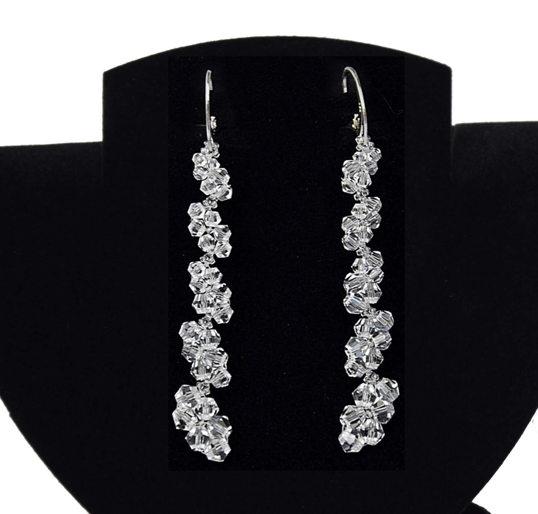 

Univia* Biżuteria Ślubna Kolczyki crystal 9 cm