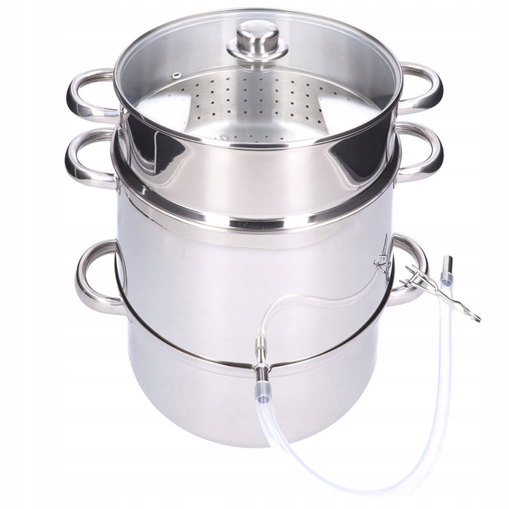 SOKOWNIK DO OWOCÓW + PAROWAR 5L STAL NIERDZEWNA 3W1 NA PARZE EAN (GTIN) 5901292640163