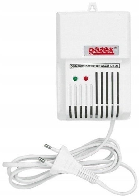 

Gazex domowy detektor dwugazowy Co/lpg DK-25