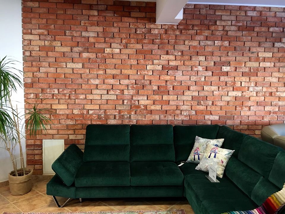 PŁYTKA STARA CEGŁA DEKORACYJNA PŁYTKI CEGLANE LICA Kod producenta brak