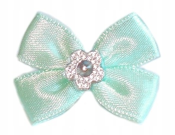 

Mini Kokardki Z Oczkiem Na Gumkach *** J. Seledyn