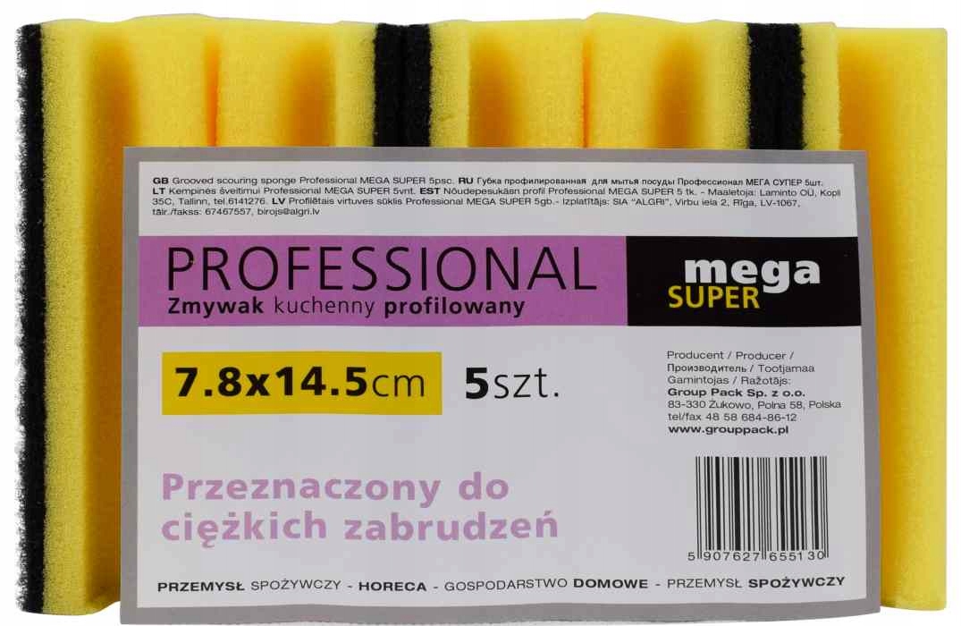 

Duży Zmywak Kuchenny Gąbki Do Mycia 5szt