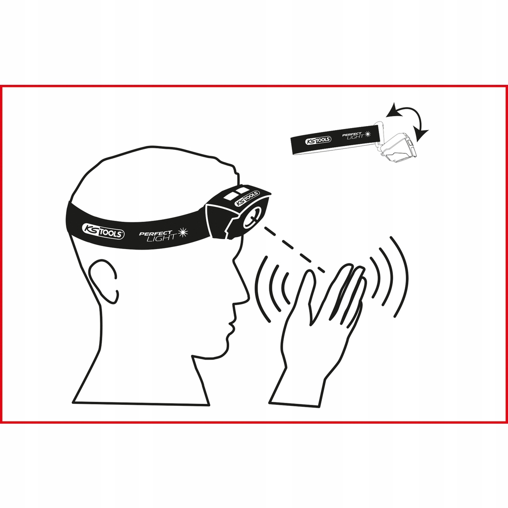 LATARKA CZOLOWA CZOLOWKA LAMPKA LED KS TOOLS IP54 Brand KS Tools
