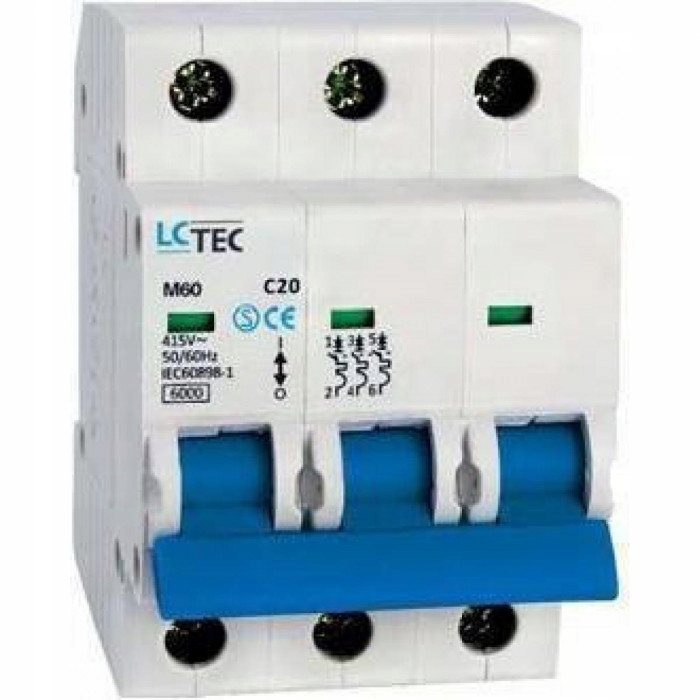 

Wyłącznik nadprądowy bezpiecznik S193 C10A 057275