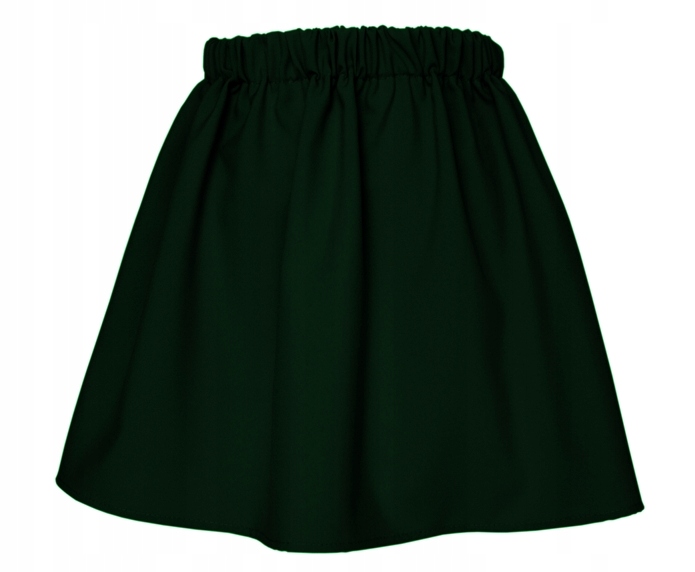 BUTELKOWA SPÓDNICA MINI NA GUMIE GUMA UNIWERSALNA