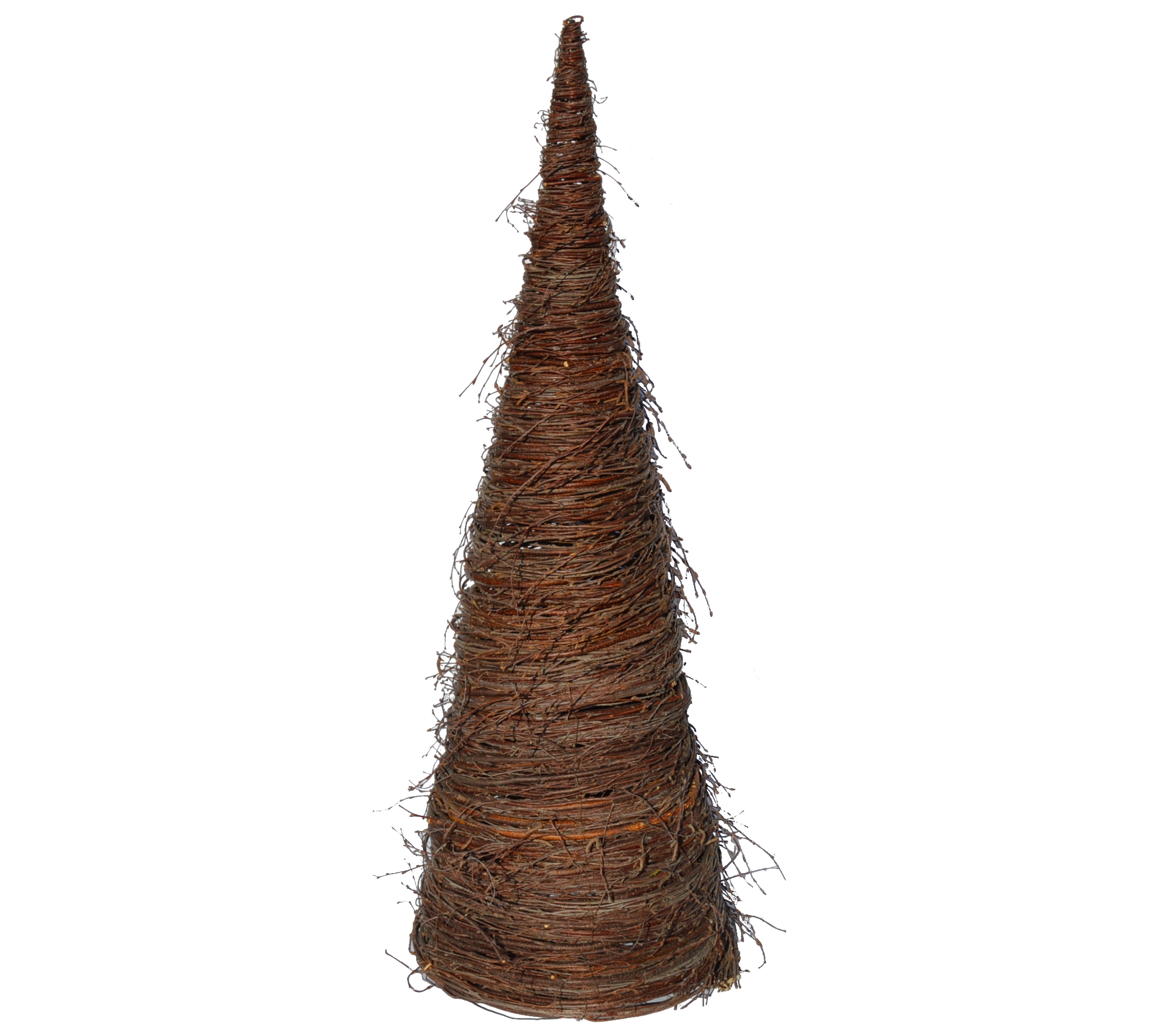 Stożek Ozdoba Świąteczna CHOINKA z brzozy 61cm