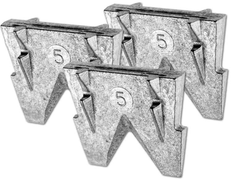 

Klin Metalowy Do Siekiery Młotka 30 mm Nr 5- 3szt