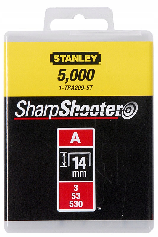 

Stanley Zszywki Typ A 14mm 1000szt. TRA209T