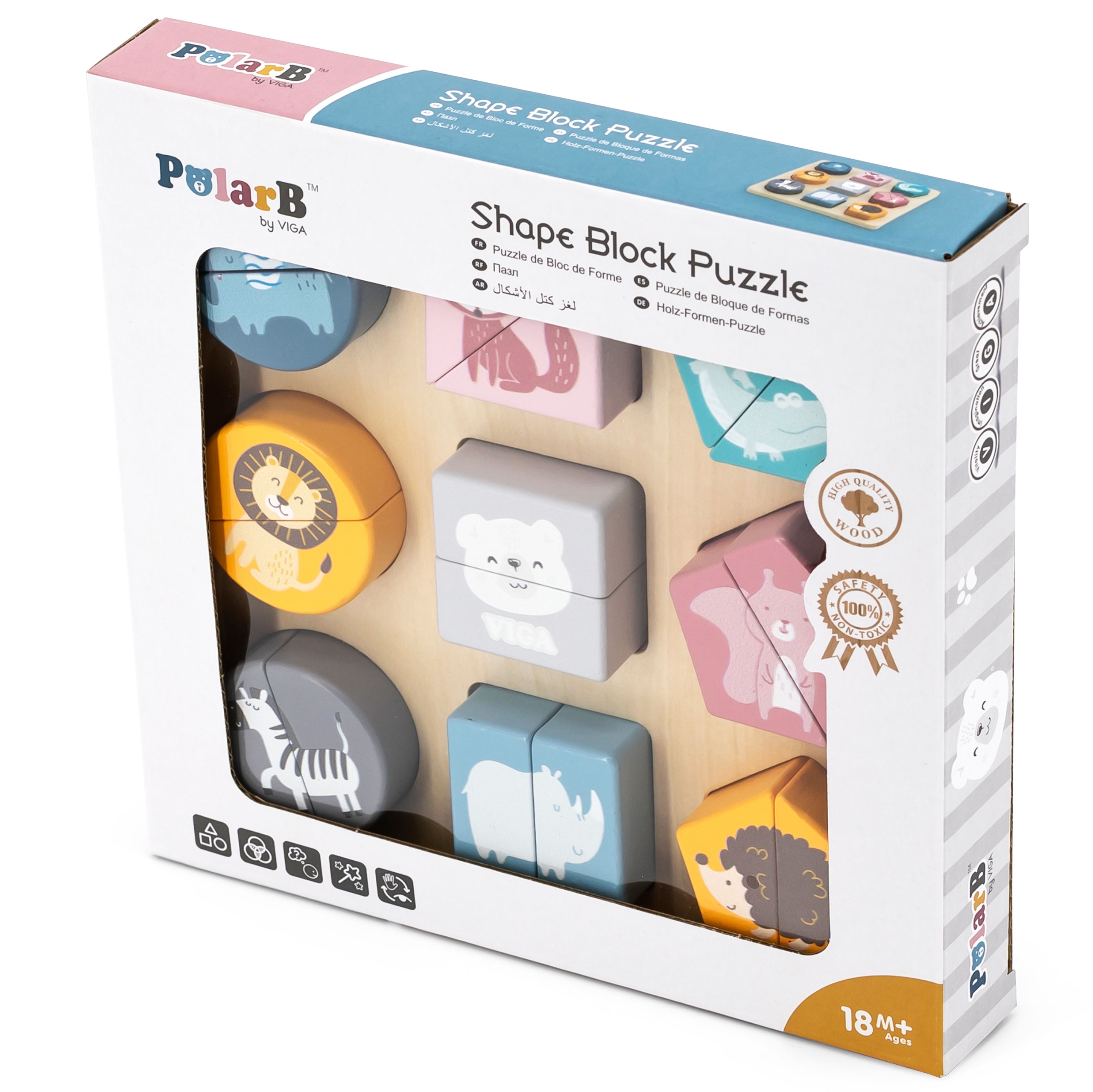 

Viga 44012 PolarB Układanka 2w1 Puzzle