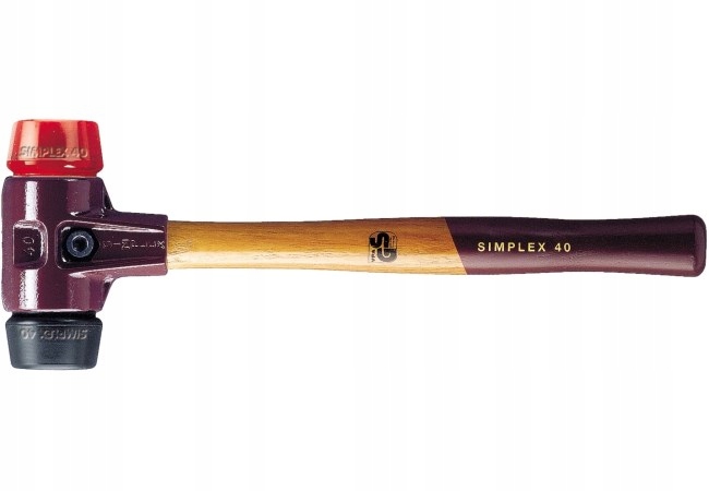 Halder 3026.040 Młotek Z Miękkim Bijakiem Simplex 40mm Plast/guma