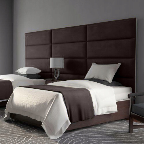 PANELE TAPICEROWANE WEZGŁOWIE ZAGŁÓWEK 70 x 30 cm