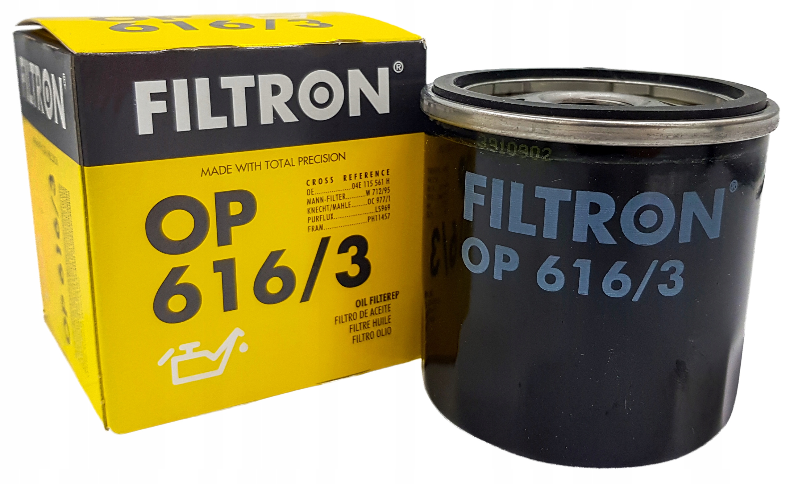 

Filtron Filtr Oleju Vw Polo 1.0 1.2 1.4 Tsi 1.6