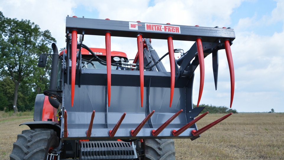 1,2m - Вилы для навоза Крокодил модель Q металл-FACH