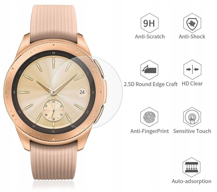 

2x Szkło Hartowane 9H Samsung Galaxy Watch 42 MM
