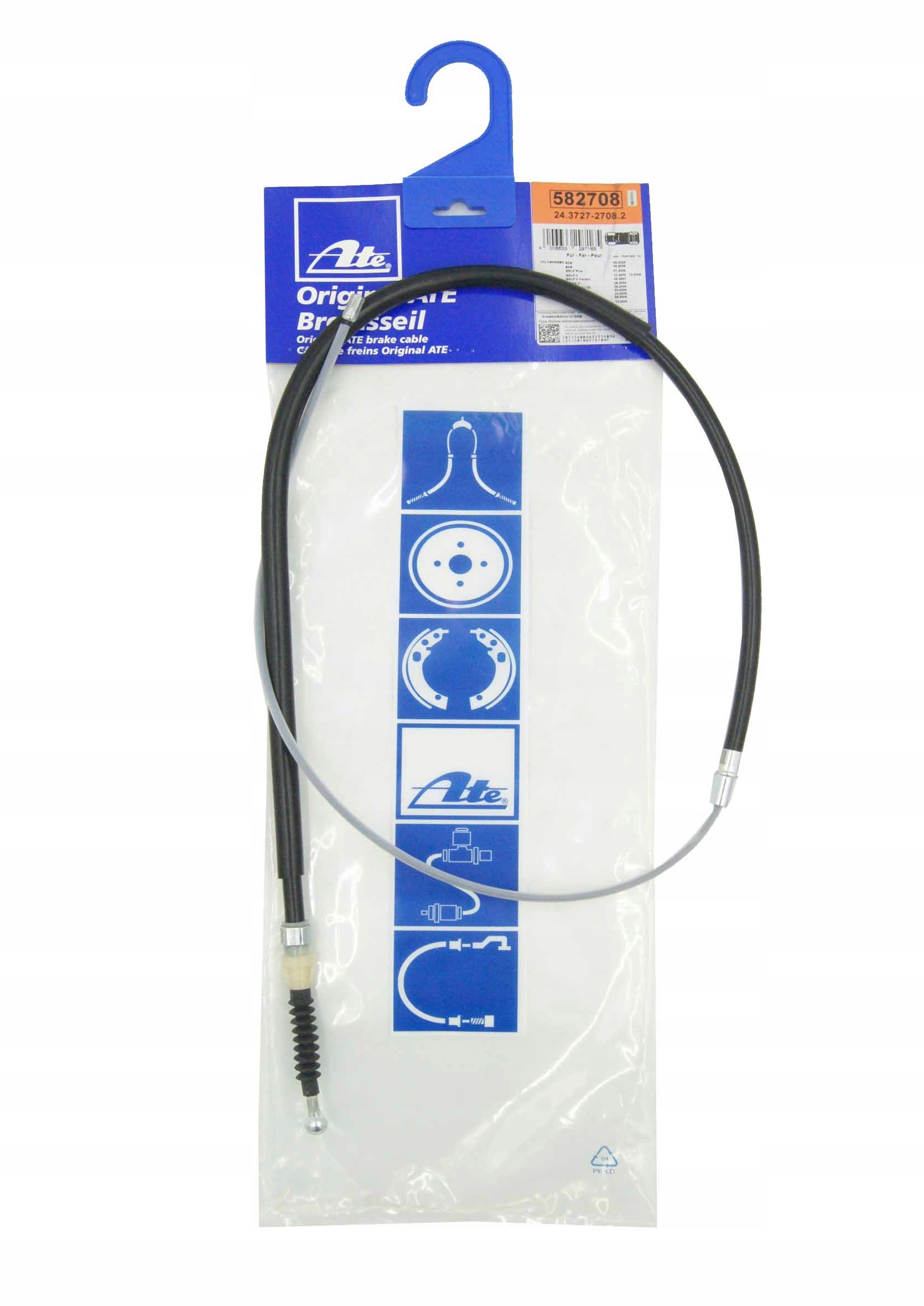 

Ate Linka Hamulca Ręcznego Do Audi A3 8P