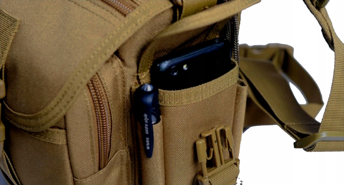 TORBA MOTOCYKLOWA SASZETKA NA UDO NOGĘ KOLORY KHAK Producent inny