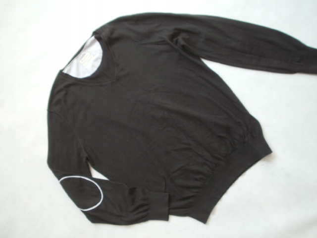 MASSIMO DUTTI - SWETER r. M cotton+ cashmere