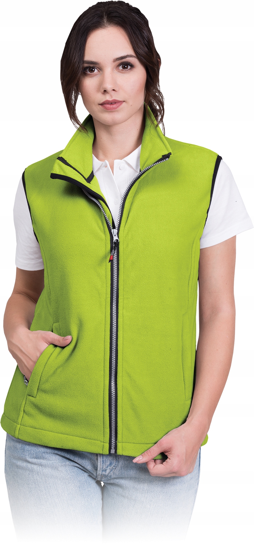 

Bezrękawnik damski z polaru Reis Vhoney