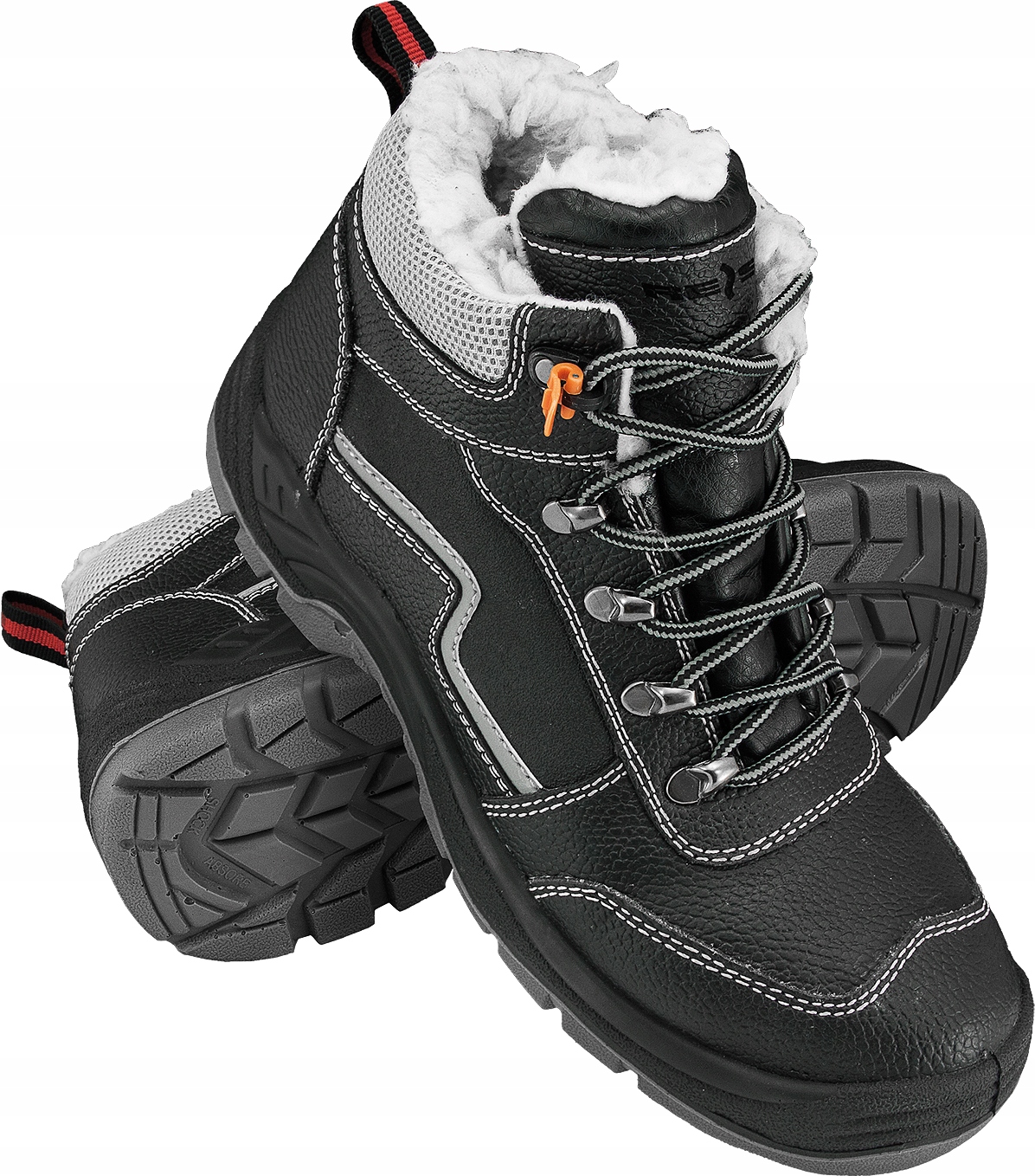 

Zimowe buty trzewiki ocieplane kożuszkiem Ze Skóry