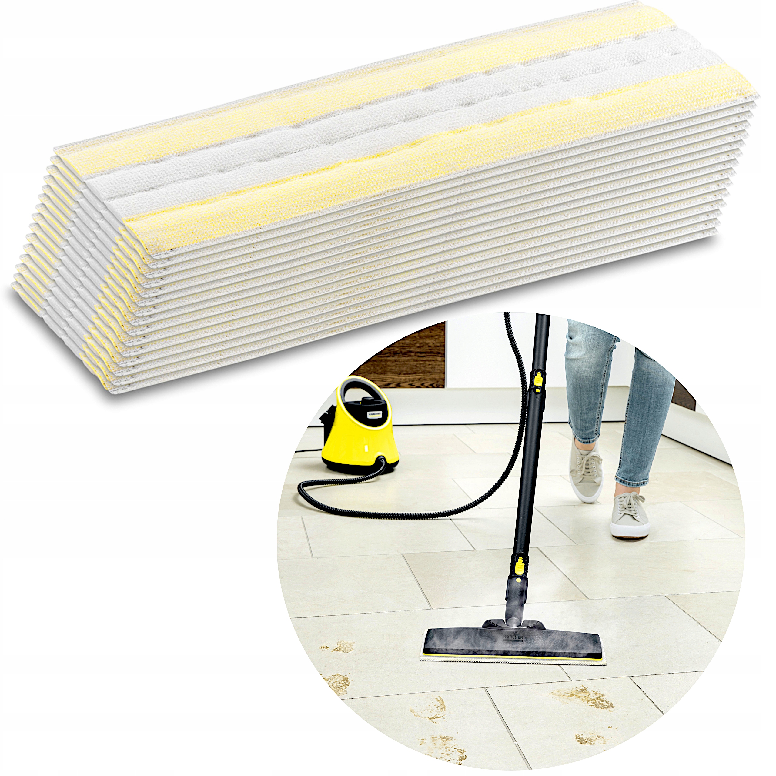 

Karcher 15 Sztuk Ściereczek Easyfix Sc Do Podłogi