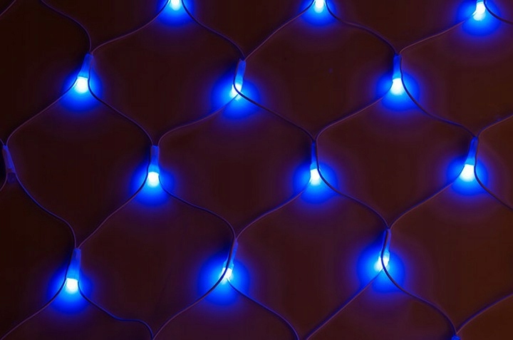 LAMPKI CHOINKOWE SIATKA LEDOWA 160L KURTYNA LED Długość sznura 2 m