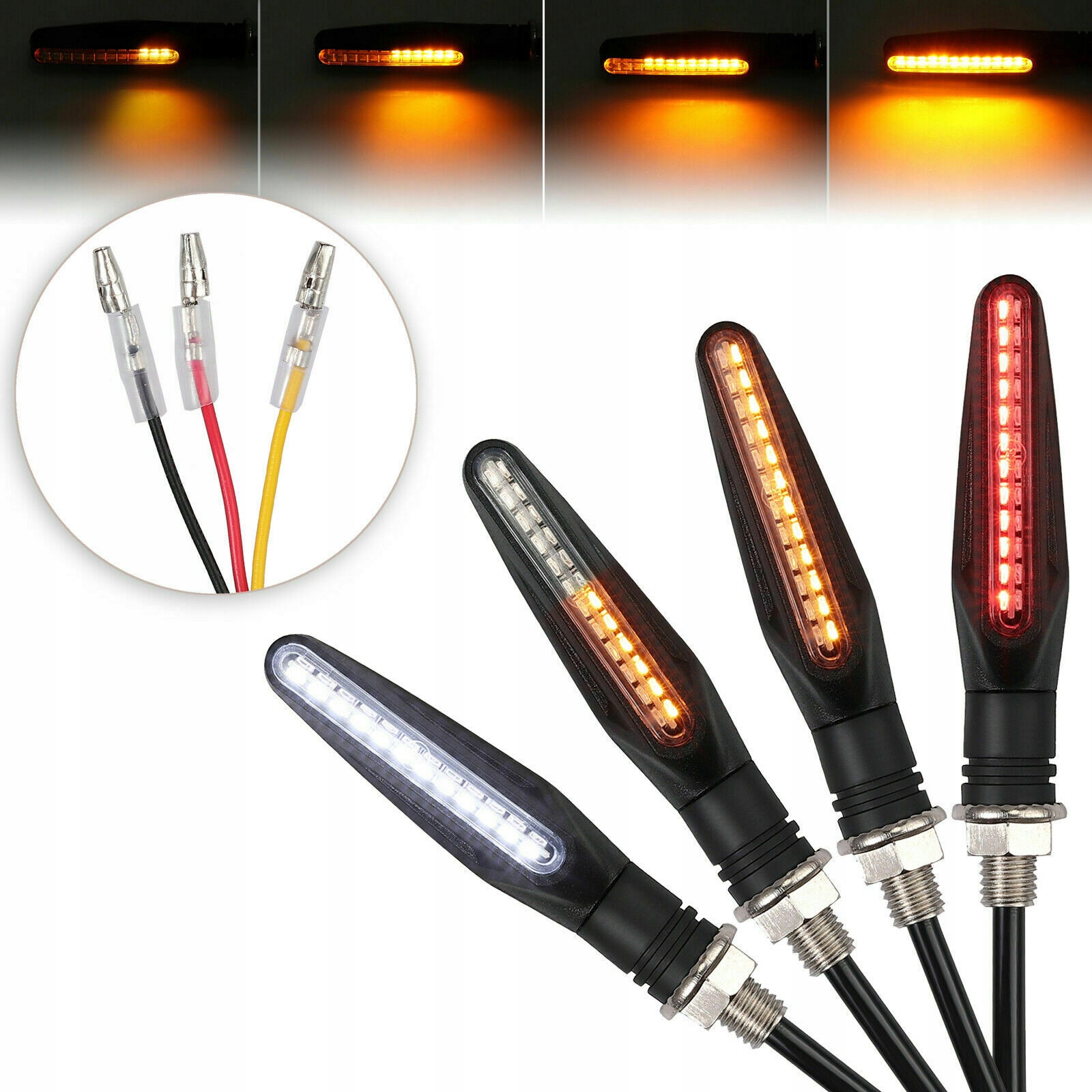 DYNAMICZNE KIERUNKOWSKAZY ŚWIATŁA DRL + STOP