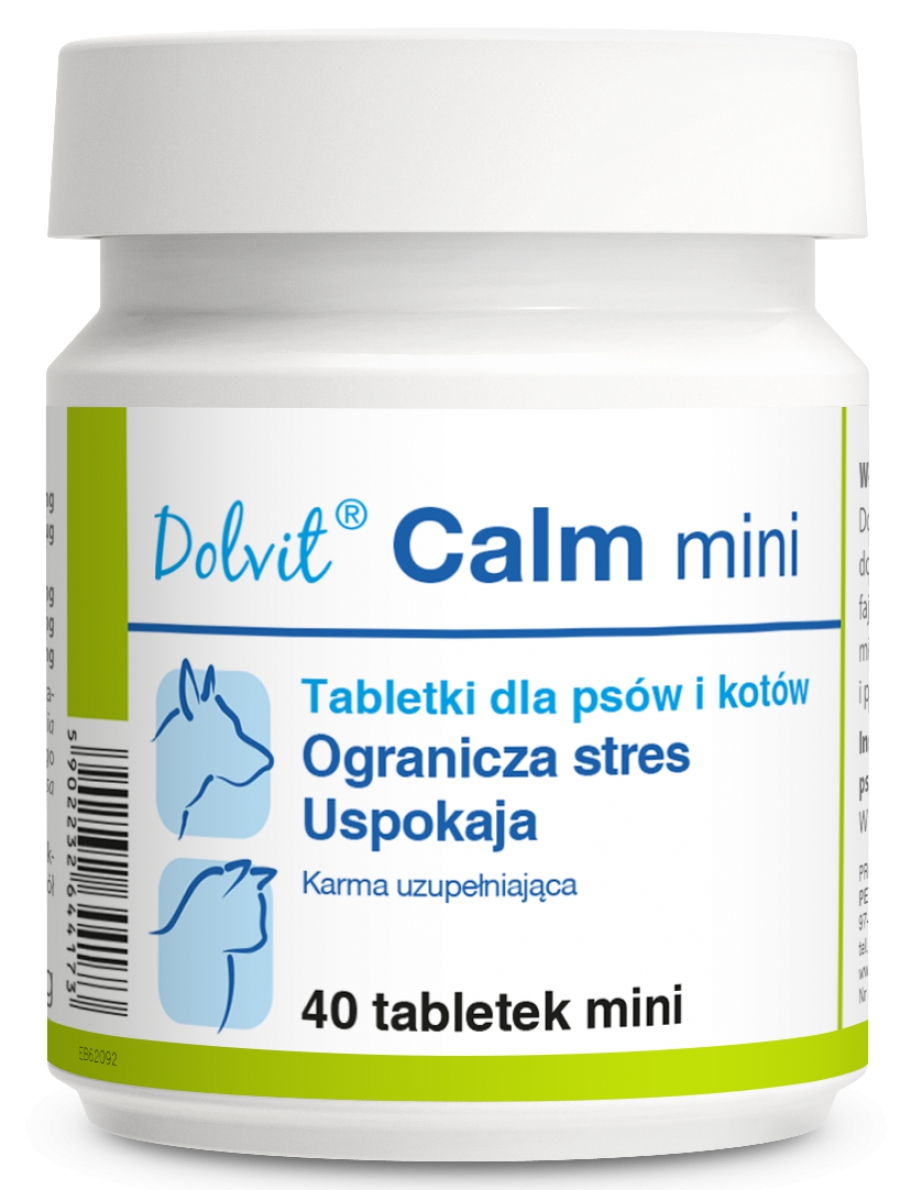 

Dolvit Calm 40tab Mini Na Stres Dla Psa, Kota