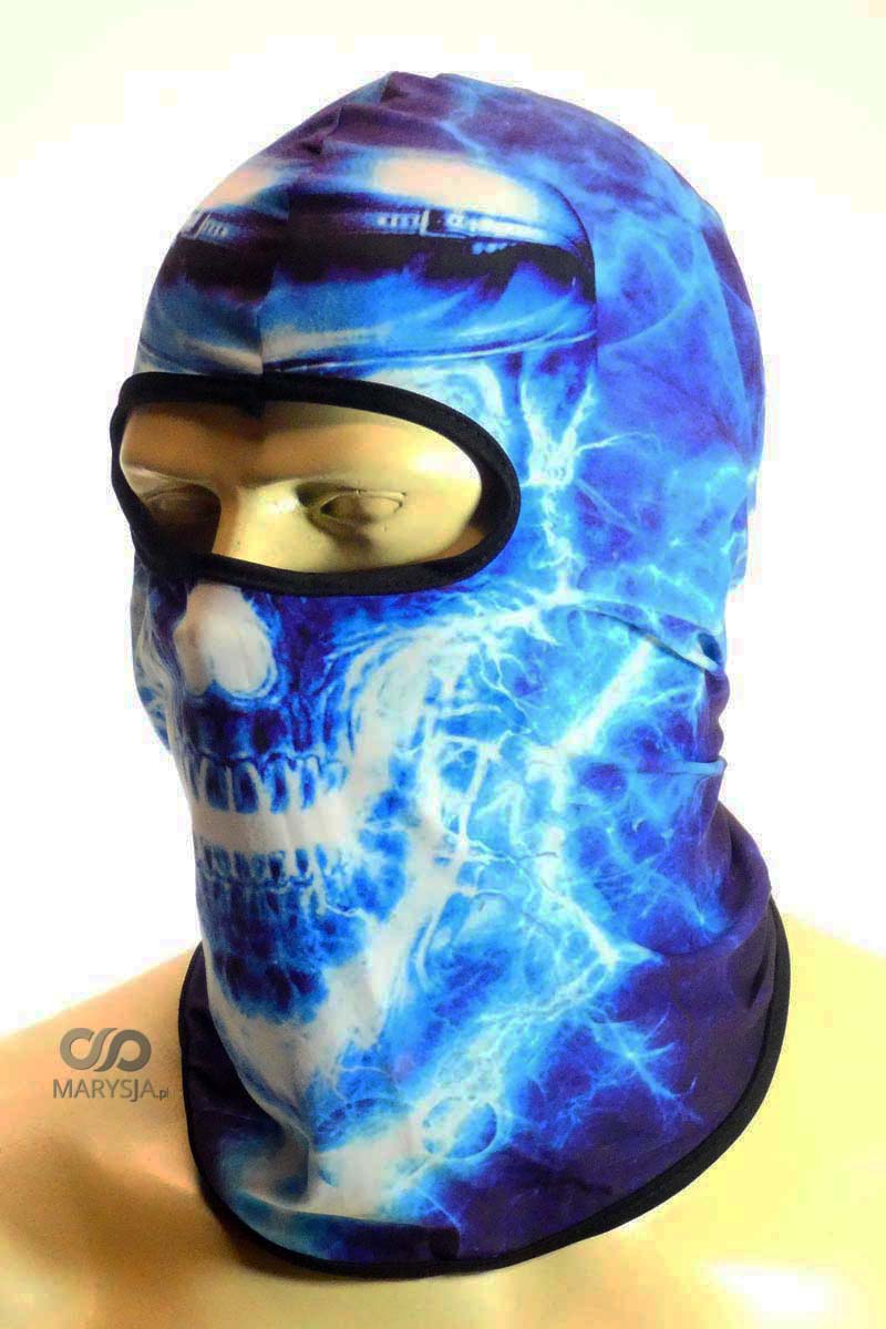 Kominiarka termoaktywna z nadrukiem 3D