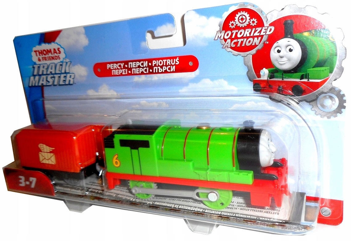 

Thomas Tomek Trackmaster Piotrek Percy Piotruś