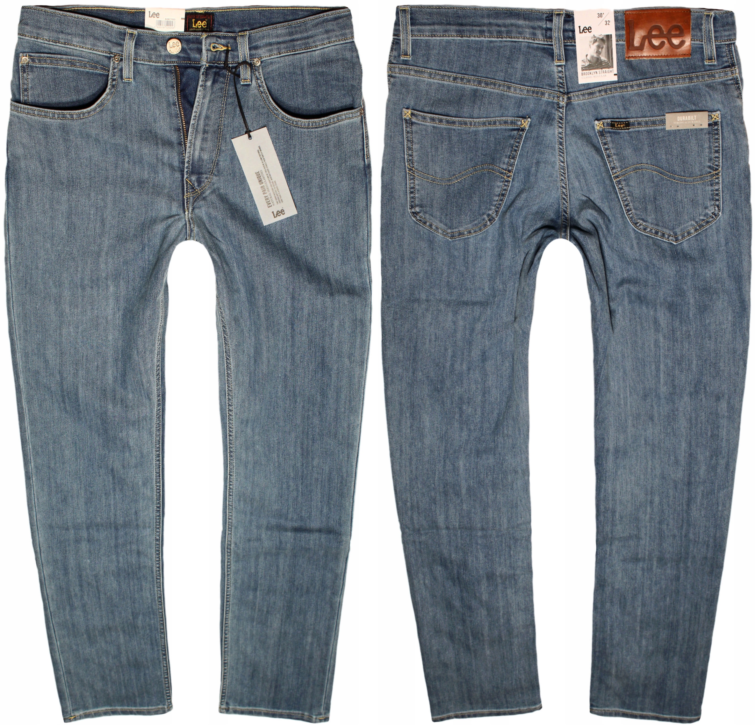 

Lee Brooklyn Straight jeansy W30 L32 nowe L452ACHN