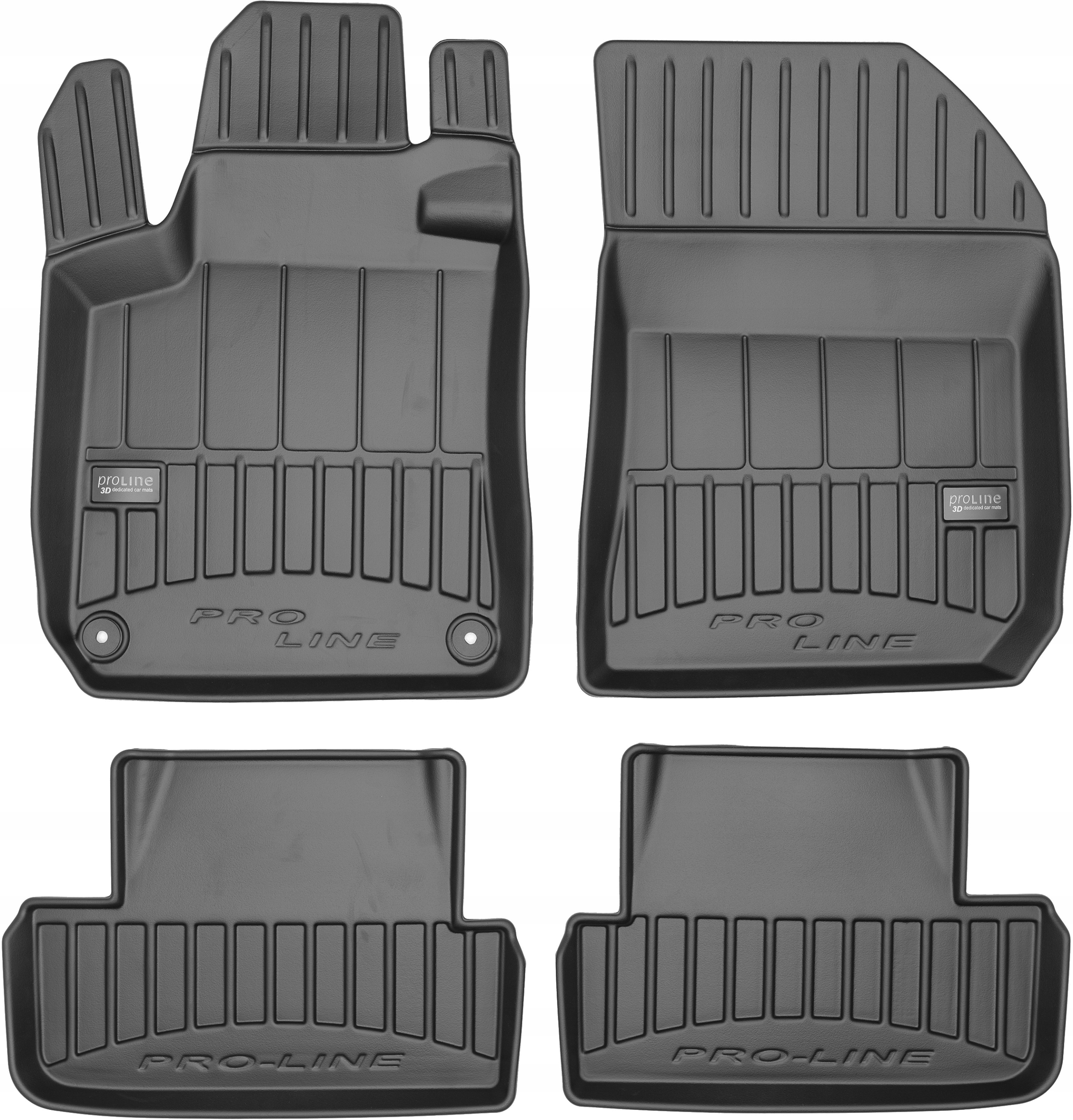 Koberce Frogum gumové 4 ks